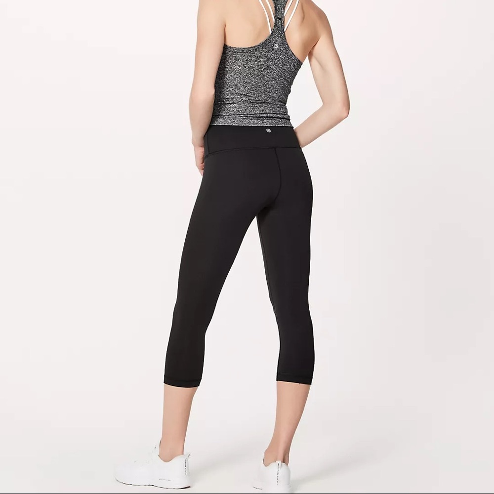 Lululemon high waisted crop leggings